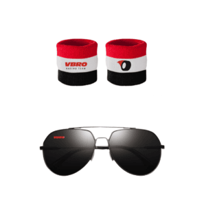 solbriller og svedbånd