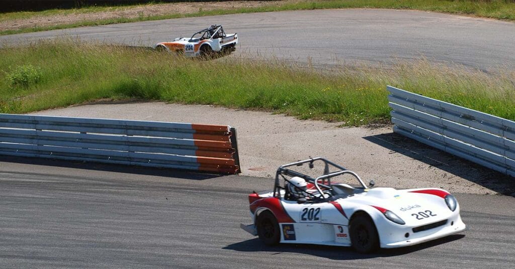 Arion 202 hattrick på Sturup Raceway